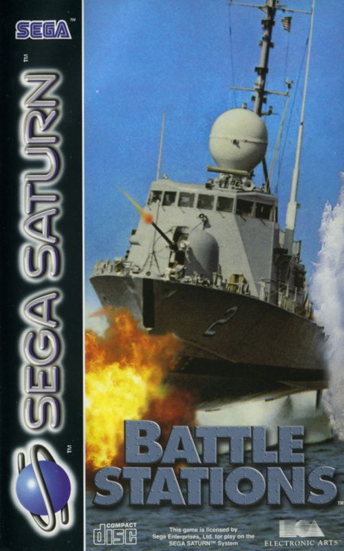 Battle Stations box art for Sega Saturn